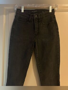 Lucky Brand Black Ankle Skinny Jeans